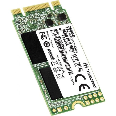 Накопитель SSD M.2 2242 256GB Transcend (TS256GMTS430S) - Нулевой остаток (Feed) - Нулевой остаток (Feed)