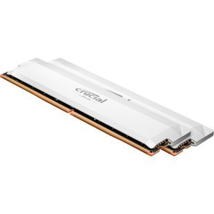 Модуль памяти для компьютера DDR5 32GB (2x16GB) 6400 MHz Pro Overclocking White Micron (CP2K16G64C38U5W)