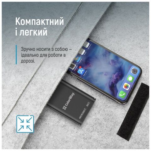 Считыватель флеш-карт ColorWay USB-C to USB 3.0/SD/MicroSD (CW-CR-02) - Нулевой остаток (Feed) - Нулевой остаток (Feed)