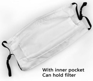 Маска захисна для обличчя Attack on Titan Атака титанів Розвідкорпус + 2 вугільні фільтри