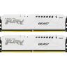 Модуль памяти для компьютера DDR5 64GB (2x32GB) 5600 MHz FURY Beast White Kingston Fury (ex.HyperX) (KF556C40BWK2-64)