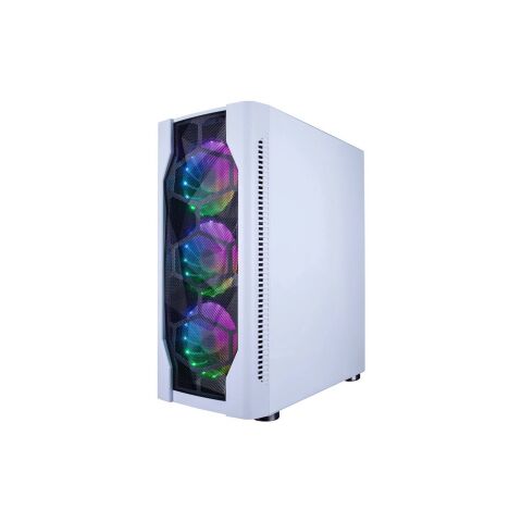Корпус для ПК 1stPlayer D4-WH-4F1-W - Нулевой остаток (Feed) - Нулевой остаток (Feed)