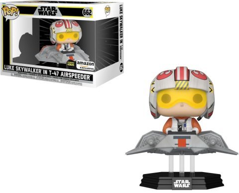 Фігурка Funko Star Wars Luke Skywalker in T-47 Airspeeder фанко Люк Скайуокер Exclusive 662 - -