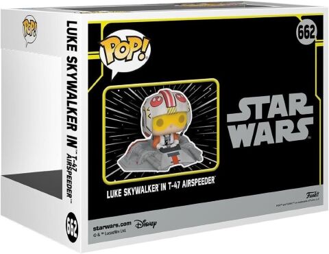 Фігурка Funko Star Wars Luke Skywalker in T-47 Airspeeder фанко Люк Скайуокер Exclusive 662 - -
