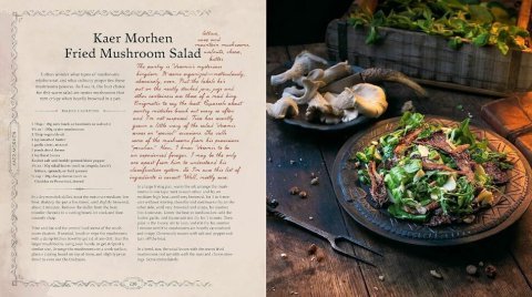 Книга кулинарная Ведьмак The Witcher Official Cookbook: Provisions, Fare, and Culinary Tales from Travels Across the Continent - -