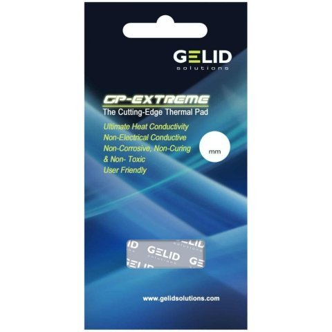 Термопрокладка Gelid Solutions GP-Extreme 80x40x1.5 mm (TP-GP01-C) - Нулевой остаток (Feed) - Нулевой остаток (Feed)