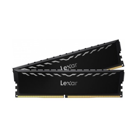 Модуль памяти для компьютера DDR4 16GB (2x8GB) 3600 MHz THOR Black Lexar (LD4U08G36C18LG-RGD) - Нулевой остаток (Feed) - Нулевой остаток (Feed)