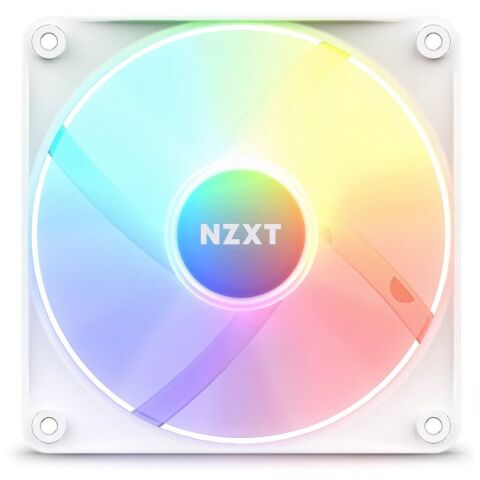 Кулер для корпуса NZXT F120RGB Core - 120mm - Hub-mounted RGB F (RF-C12SF-W1) - Вентиляторы к корпусам  - Вентиляторы к корпусам 