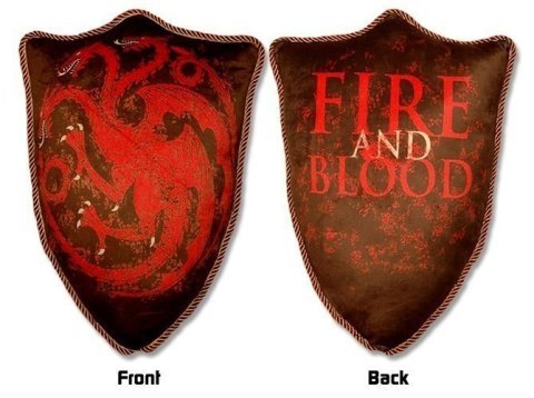 Подушка Factory Entertainment Game of Thrones House Targaryen Гра Престолів Таргарієн Дім Дракона 55 см. - -