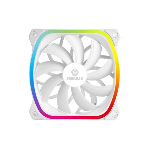 Кулер для корпуса Enermax SquA RGB White (UCSQARGB12P-W-SG) - Вентиляторы к корпусам - Вентиляторы к корпусам