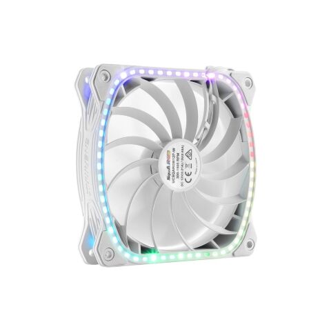 Кулер для корпуса Enermax SquA RGB White (UCSQARGB12P-W-SG) - Вентиляторы к корпусам - Вентиляторы к корпусам