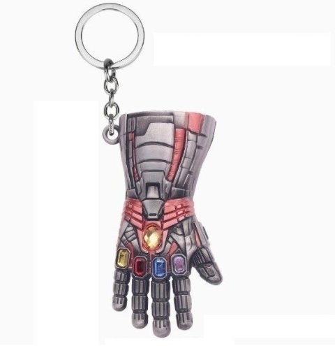 Брелок Marvel Keychain Рукавичка нескінченності залізної людини Танос 8 см. -   -  