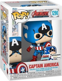 Фігурка Funko Marvel: The Avengers Heroes Captain America Фанко Капітан Америка (Amazon Exclusive) 1290