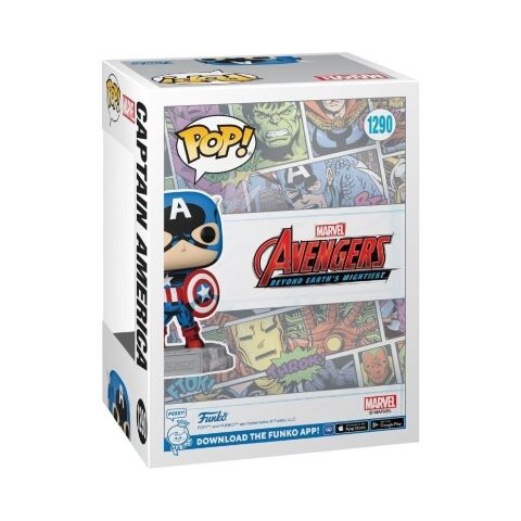 Фігурка Funko Marvel: The Avengers Heroes Captain America Фанко Капітан Америка (Amazon Exclusive) 1290 -   -  