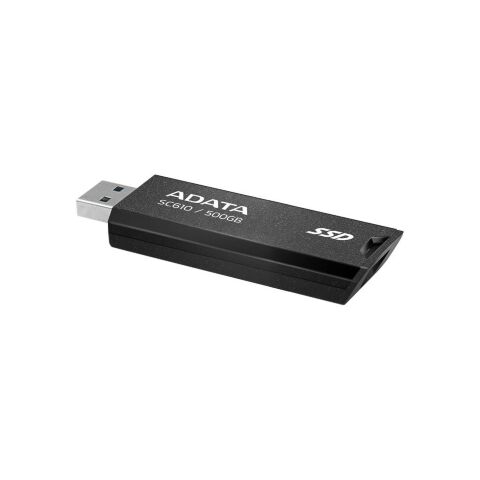 Накопитель SSD USB 3.2 500GB SD610 ADATA (SC610-500G-CBK/RD) - Нулевой остаток (Feed)  - Нулевой остаток (Feed) 