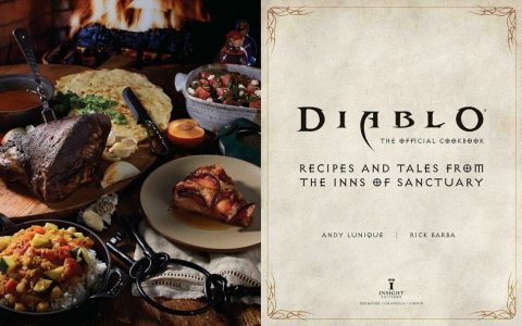 Книга кулинарная Diablo Cookbook: Recipes and Tales from the Inns of Sanctuary (Твёрдый переплёт) (Eng) -   -  