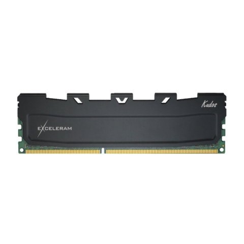 Модуль памяти для компьютера DDR3 8GB 1600 MHz Black Kudos eXceleram (EKBLACK3081611A) - Нулевой остаток (Feed) - Нулевой остаток (Feed)