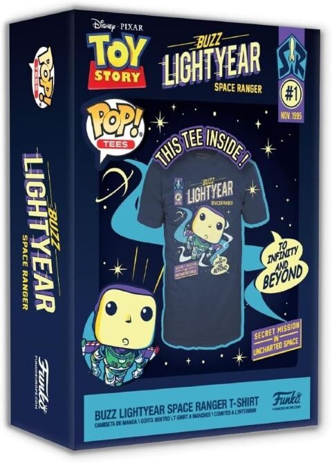 Футболка Funko Boxed Tee: Toy Story Buzz фанко Історія іграшок Базз (розмір L) - -
