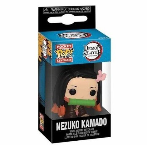Брелок Funko Demon Slayer Keychain Nezuko Kamado Фанко Незуко Камадо Клинок, рассекающий демонов -   -  