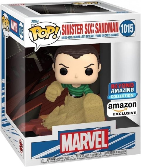 Фігурка Funko Marvel Sinister 6 Sandman Фанко Пісочна Людина Amazon Exclusive 1015 - -