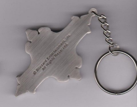 Брелок - Diablo III Logo Keychain - -