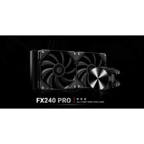 Система жидкостного охлаждения ID-Cooling FX240 Pro - Системы водного охлаждения  - Системы водного охлаждения 