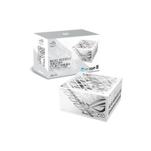 Блок питания ASUS 1000W ROG Strix Platinum White Edition (90YE00W4-B0NA00) - Нулевой остаток (Feed)  - Нулевой остаток (Feed) 