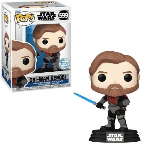 Фигурка Funko Star Wars: OBI-Wan Kenobi Mandalorian Armor Фанко Оби Ван Кеноби Exclusive 599 - -