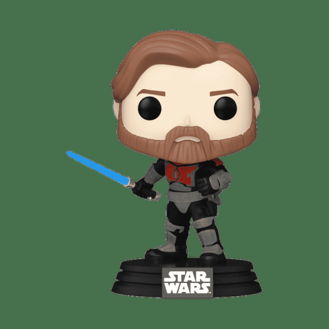 Фигурка Funko Star Wars: OBI-Wan Kenobi Mandalorian Armor Фанко Оби Ван Кеноби Exclusive 599 - -