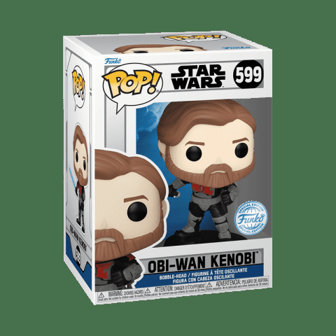 Фигурка Funko Star Wars: OBI-Wan Kenobi Mandalorian Armor Фанко Оби Ван Кеноби Exclusive 599 - -