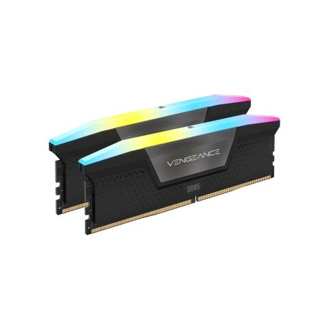 Модуль памяти для компьютера DDR5 96GB (2x48GB) 6800 MHz Vengeance RGB Black Corsair (CMH96GX5M2B6800C34) - Нулевой остаток (Feed) - Нулевой остаток (Feed)