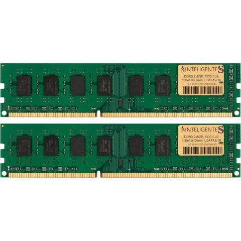 Модуль памяти для компьютера DDR3L 16GB (2x8GB) 1333 MHz INTELIGENTES (IU3AFA2/16) - Нулевой остаток (Feed) - Нулевой остаток (Feed)