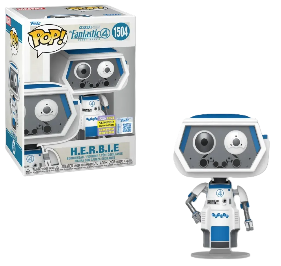 Фігурка Funko Marvel: Fantastic Four: HERBIE фанко Г.Є.Р.Б.І. (Exclusive) 1504
