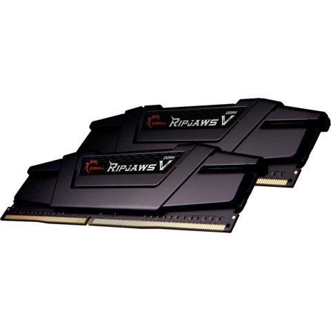 Модуль памяти для компьютера DDR4 64GB (2x32GB) 2666 MHz Ripjaws V G.Skill (F4-2666C18D-64GVK) - Нулевой остаток (Feed) - Нулевой остаток (Feed)