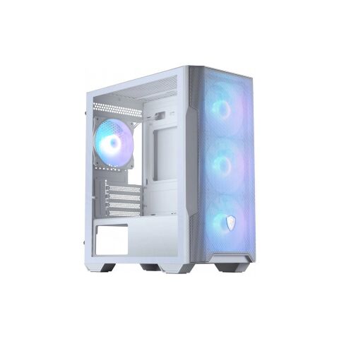 Корпус для ПК MSI MAG FORGE M100R WHITE - Нулевой остаток (Feed) - Нулевой остаток (Feed)