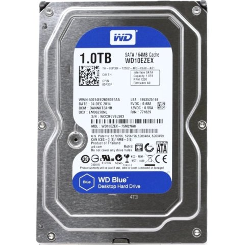 Жесткий диск 3.5" 1TB WD (WD10EZEX) - Нулевой остаток (Feed) - Нулевой остаток (Feed)