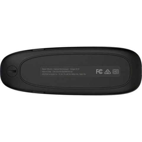 Карман внешний ASUS SSD PCIe NVMe M.2 2230/2242/2260/2280 USB Type-C 3.2 Gen 2x1 black (90DD02R0-M09000) - Нулевой остаток (Feed) - Нулевой остаток (Feed)