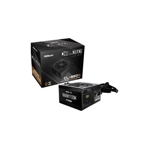 Блок питания ASRock 650W Challenger (CL-650B) - Нулевой остаток (Feed) - Нулевой остаток (Feed)