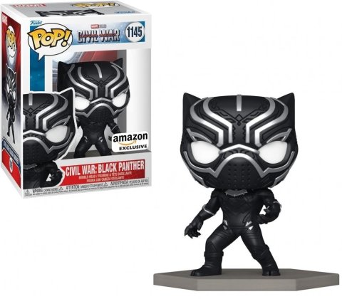 Фігурка Funko Marvel Civil War Black Panther Фанко Чорна пантера Amazon Exclusive 1145 - -