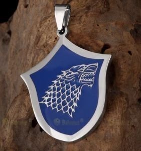 Медальйон Game of Thrones Stark Wolf - -