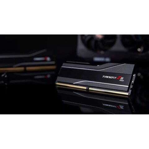 Модуль памяти для компьютера DDR5 64GB (2x32GB) 6000 MHz Trident Z5 NEO for AMD G.Skill (F5-6000J3040G32GX2-TZ5N) - Модули памяти для компьютера - Модули памяти для компьютера
