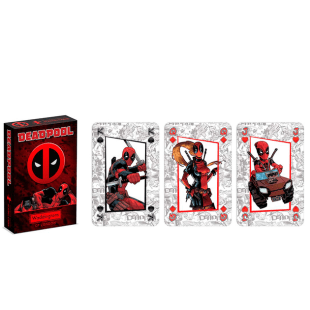 Гральні карти Марвел Marvel Deadpool Play Cards Game Waddingtons Number 1