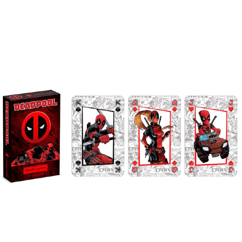Гральні карти Марвел Marvel Deadpool Play Cards Game Waddingtons Number 1 - -