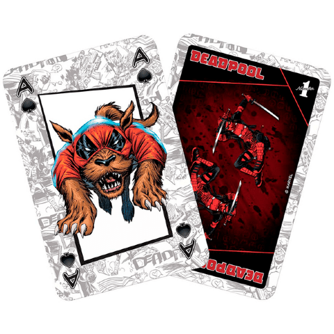 Гральні карти Марвел Marvel Deadpool Play Cards Game Waddingtons Number 1 - -