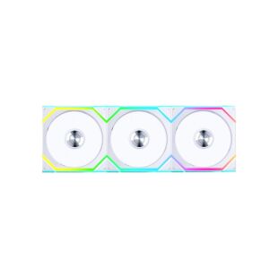 Кулер для корпуса Lian Li Uni Fan SL WIRELESS 120-3, White (G99.12SL1W3W.00)