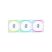 Кулер для корпуса Lian Li Uni Fan SL WIRELESS 120-3, White (G99.12SL1W3W.00) - Нулевой остаток (Feed)  - Нулевой остаток (Feed) 