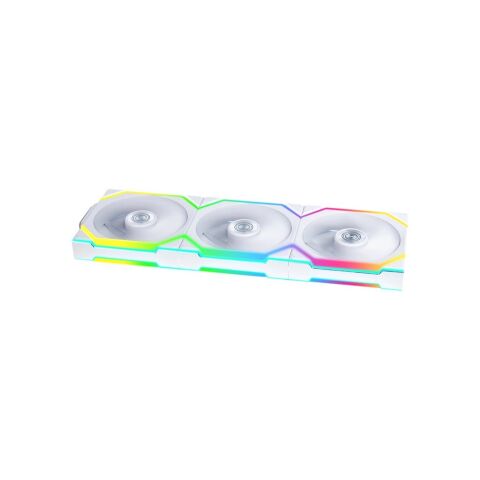 Кулер для корпуса Lian Li Uni Fan SL WIRELESS 120-3, White (G99.12SL1W3W.00) - Нулевой остаток (Feed)  - Нулевой остаток (Feed) 