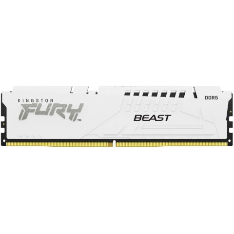Модуль памяти для компьютера DDR5 16GB 5200 MHz Beast AM5 White Kingston Fury (ex.HyperX) (KF552C36BWE-16) - Нулевой остаток (Feed) - Нулевой остаток (Feed)
