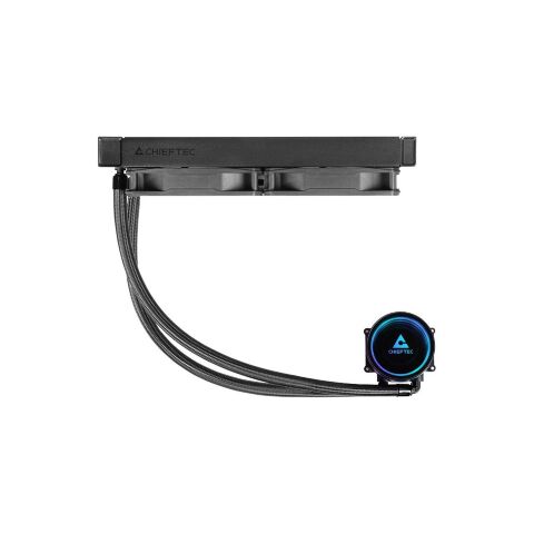 Система жидкостного охлаждения Chieftec Iceberg 240 DARK (CLC-240-BLK) - Нулевой остаток (Feed) - Нулевой остаток (Feed)