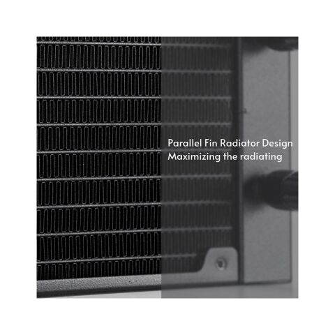 Система жидкостного охлаждения Chieftec Iceberg 240 DARK (CLC-240-BLK) - Нулевой остаток (Feed) - Нулевой остаток (Feed)